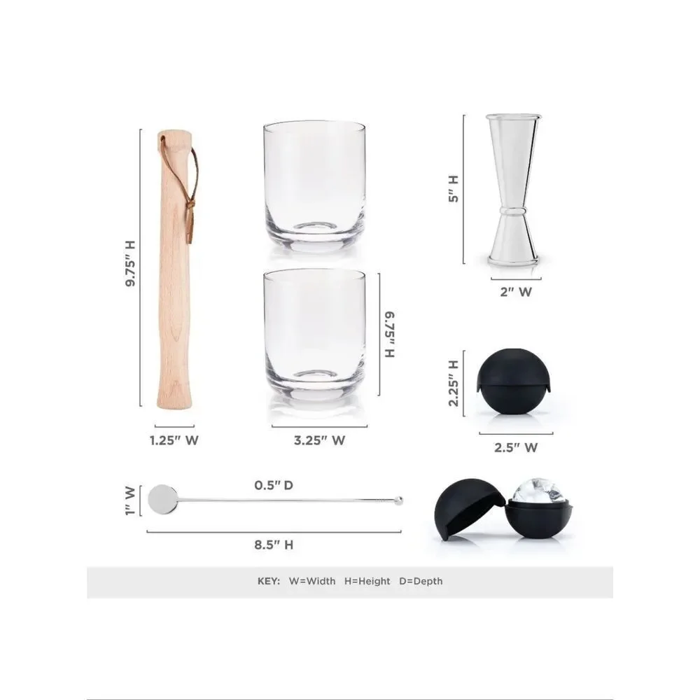 Viski muddled cocktails